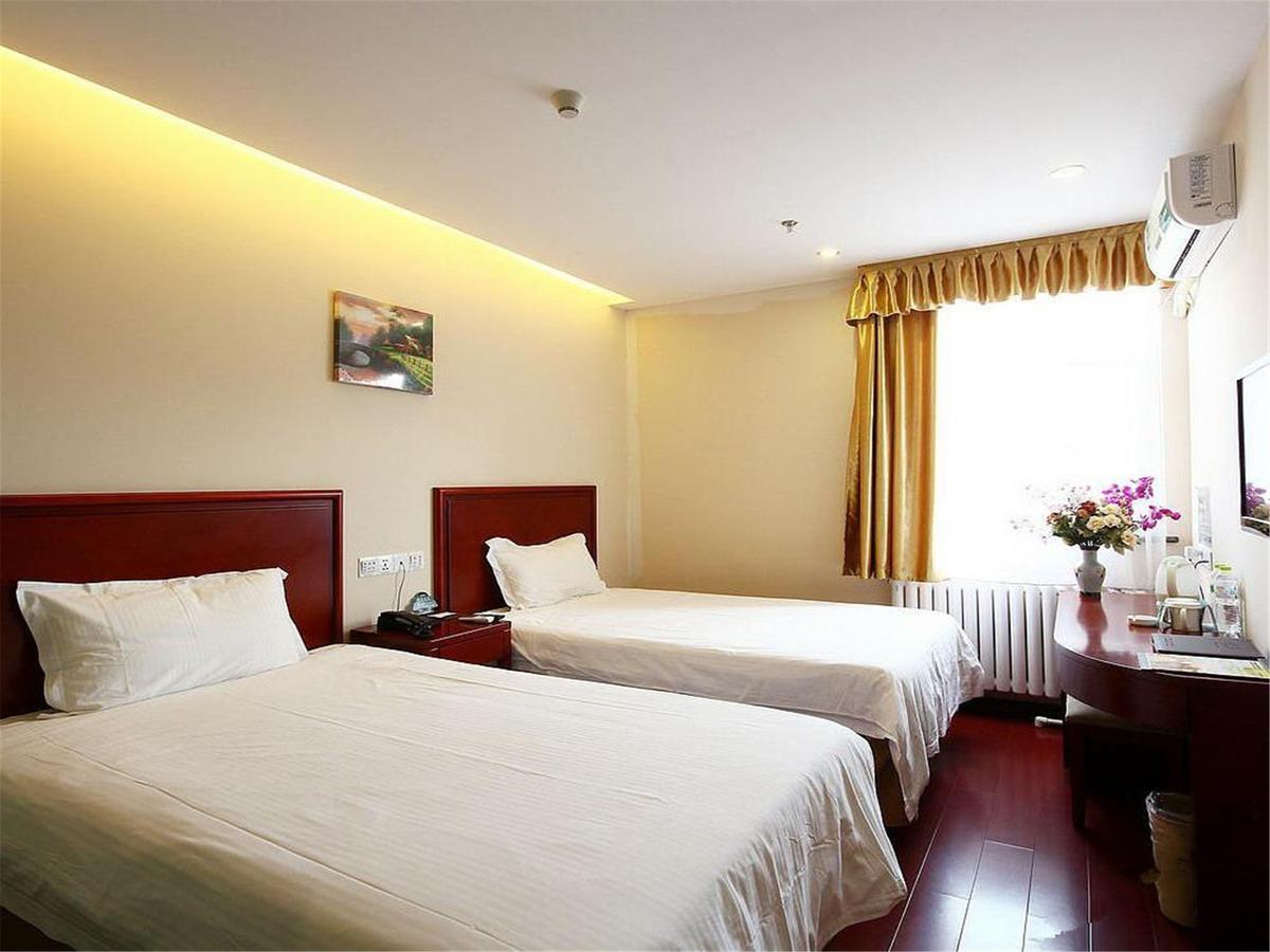 Greentree Inn Beijing Daxing Huangcun Qingyuan Road Metro Station Express Hotel Pequim Exterior foto